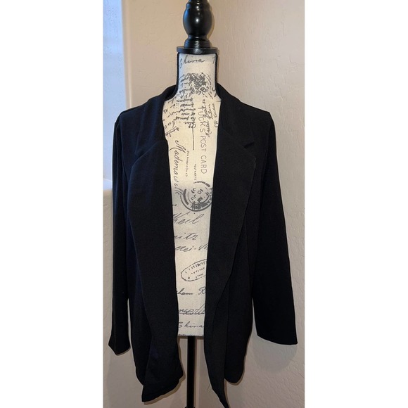 lush crepe blazer